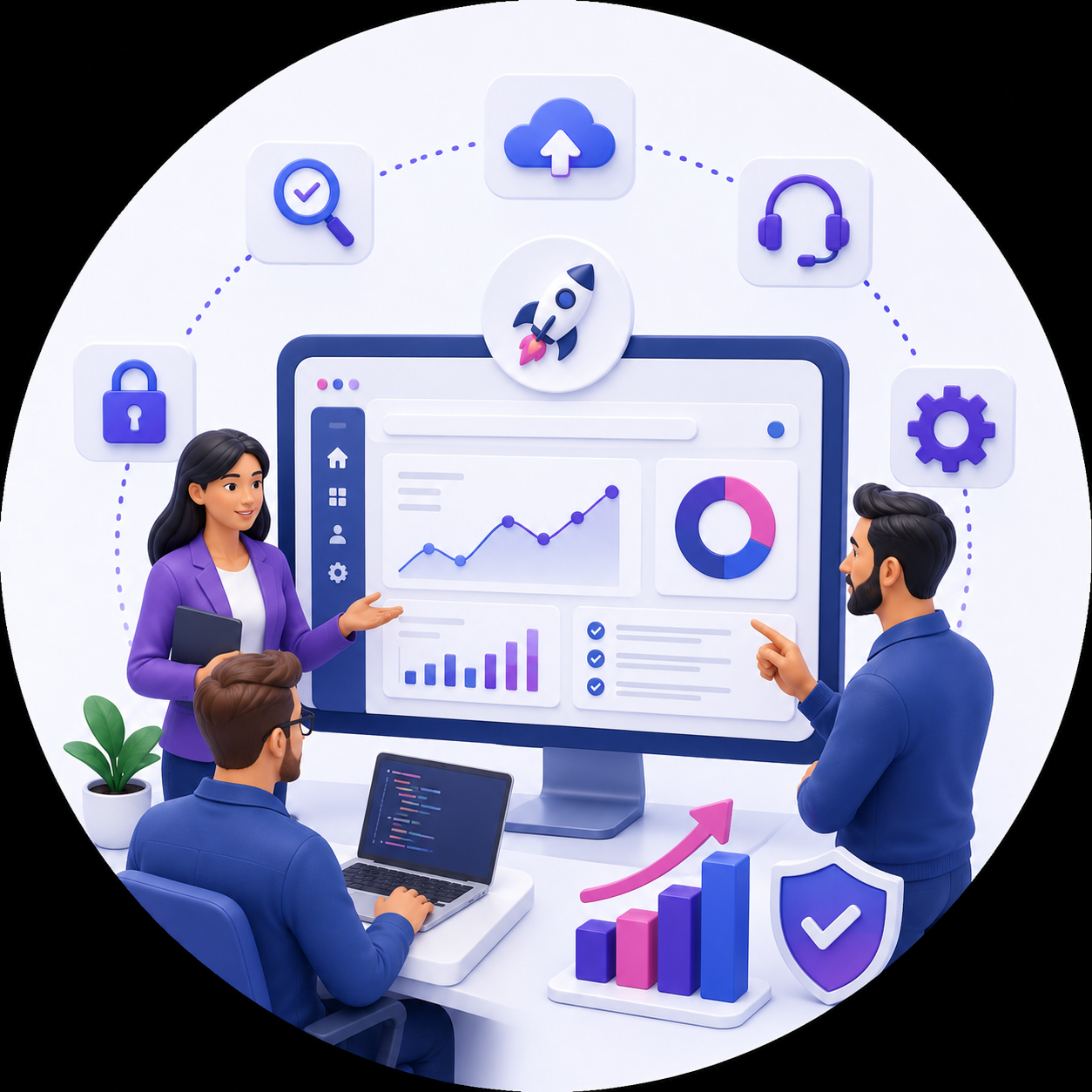 Design and prototype enterprise software and automation workflows