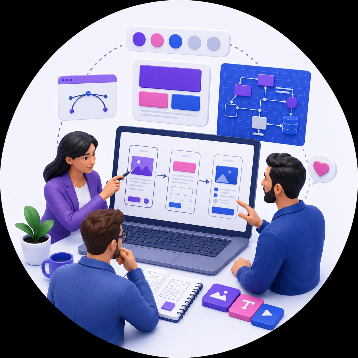 Final solution deployment for web and mobile app development projects