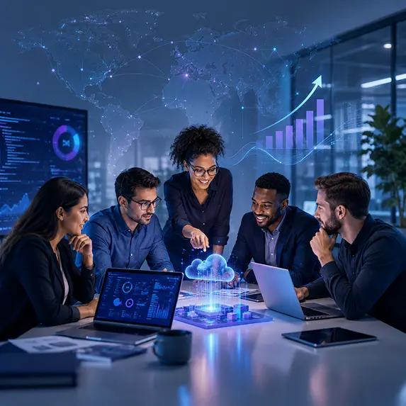 Business team meeting